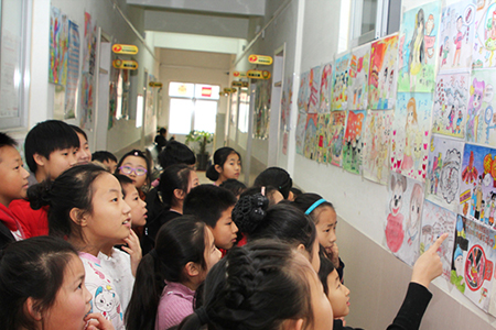 沧州市青少年宫开展主题绘画活动